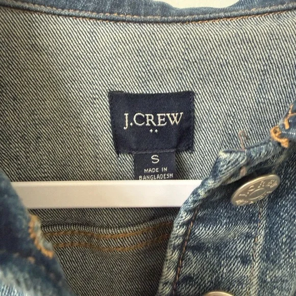 J. Crew denim jean jacket size small in women’s - Picture 2 of 5